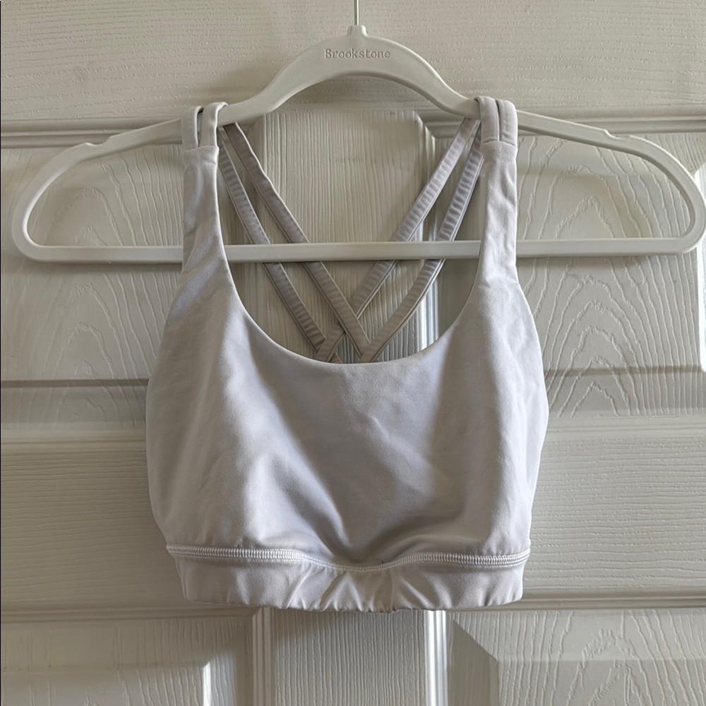 Lululemon Athletica White Sports Bra